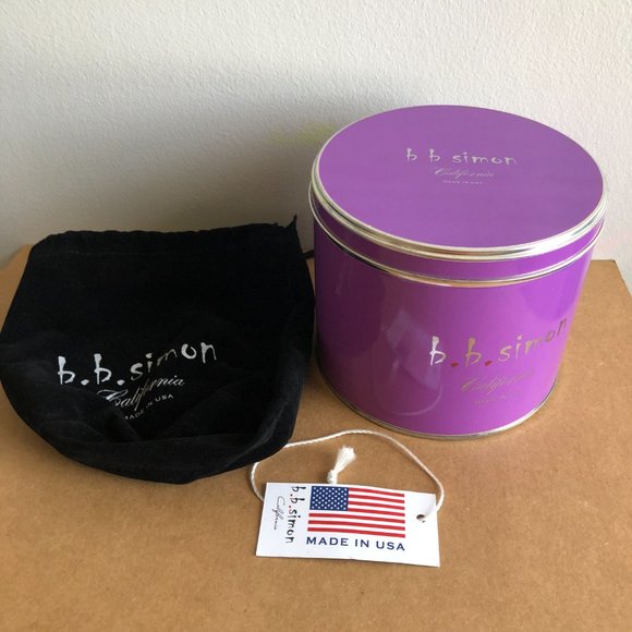 B.B.Simon Men's Belt w/Original Purple Box and Stylish Black Bag -Special Offer - Picture 9 of 14